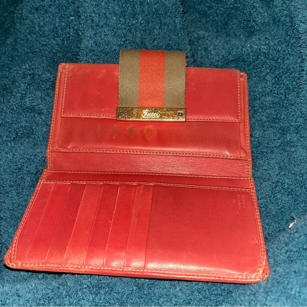 Gucci Sherry Line Vintage Wallet - Picture 6 of 14